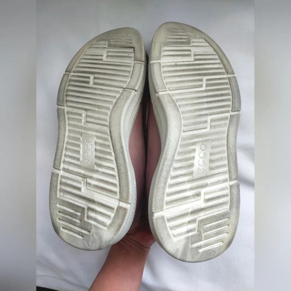 ECCO Soft X Woodrose Color Leather Sneakers Size 7- 7.5 - Picture 3 of 7